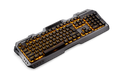 EmberCore K1 – Black Mechanical Keyboard with Yellow LED Backlight