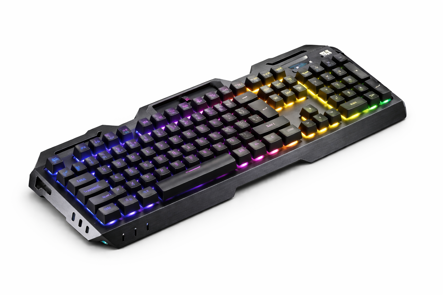 ObsidianRGB K1 – Black Mechanical Keyboard with RGB Backlight