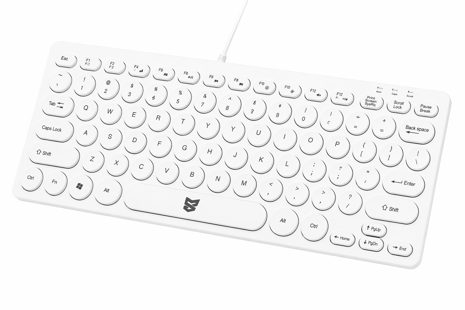 AeroType K1 – Slim Round Key Keyboard