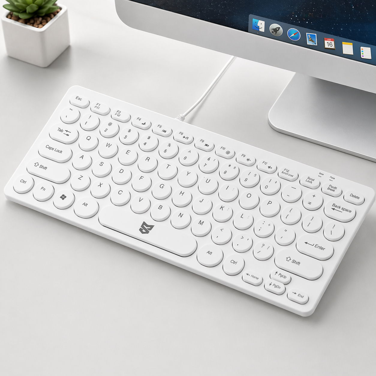 AeroType K1 – Slim Round Key Keyboard