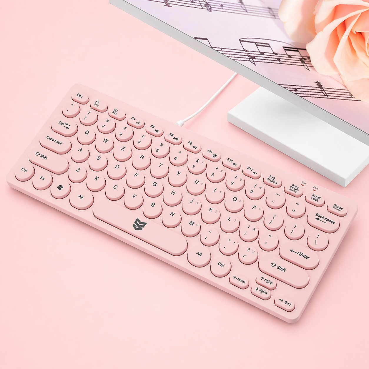 AeroType K1 – Slim Round Key Keyboard